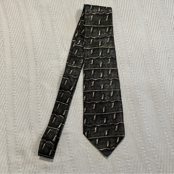 Lamberti necktie, 100% silk, made in Italy, office, date night, evening - Picture 7 of 9